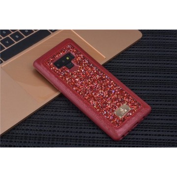 UNIQ Accessory Galaxy Note 9 Hard Case Backcover glitter - Rood (N960F)
