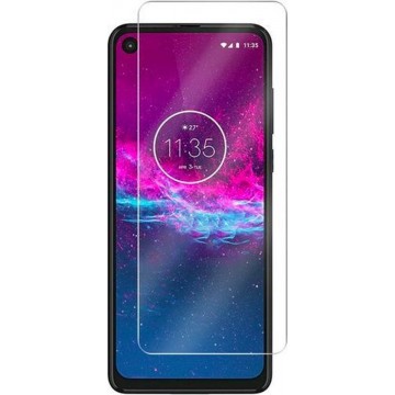 Motorola One Action Screenprotector Glas - Motorola One Action Screen Protector - 1x Tempered Glass Screen Protector