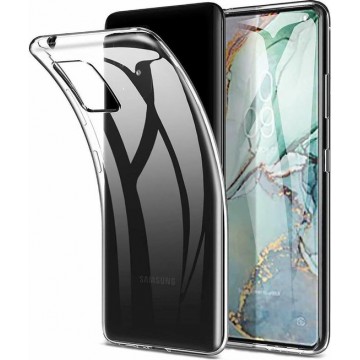 EmpX.nl Samsung Galaxy S10 Lite (2020) TPU Transparant Siliconen Back cover