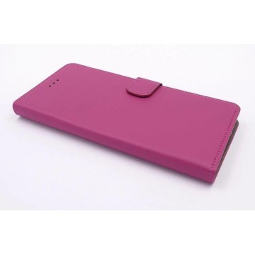 Sony Sony Xperia XZ Premium Pasjeshouder Roze Booktype hoesje - Magneetsluiting