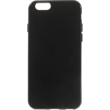 SMH Royal - iPhone 6 / 6S Siliconen Ultra Dun Gel TPU Hoesje -Zwart