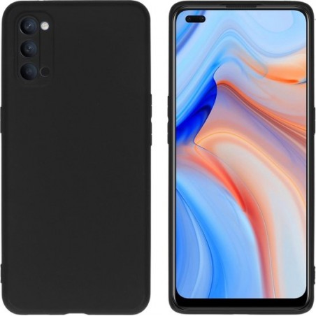 iMoshion Color Backcover Oppo Reno4 5G hoesje - Zwart