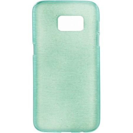 Samsung S7 hoesje - Mintgroen | Samsung Galaxy S7 case | Hardcase backcover zwart