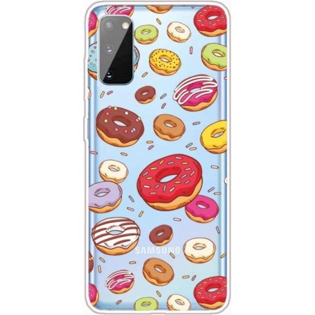 Samsung Galaxy A41 TPU Hoesje met Donut Print