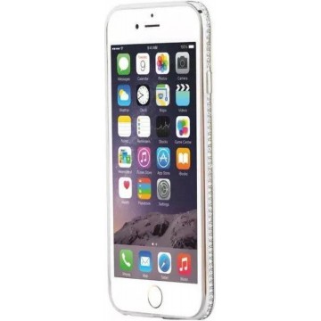 Ultra Thin Chromed Diamond Case Zilver Silver voor Apple iPhone 6 6S