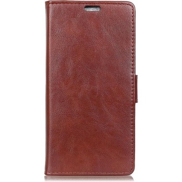 Shop4 - HTC Desire 12 Hoesje - Wallet Case Cabello Bruin