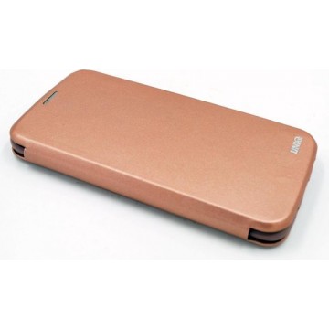 Samsung Galaxy S7 Edge Pasjeshouder Roze Booktype hoesje - Magneetsluiting (G935F)