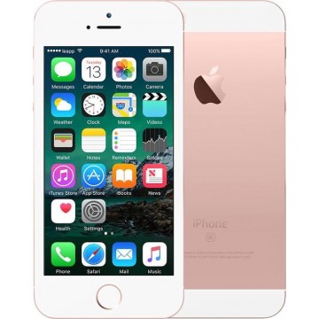 iPhone SE | 64 GB | Rosegoud | Als nieuw | 2 jaar garantie | Refurbished Certificaat | leapp