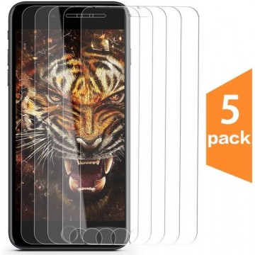 iPhone 7 Plus 8 Plus 6S Plus Screen Protector [5-Pack] Tempered Glas Screenprotector