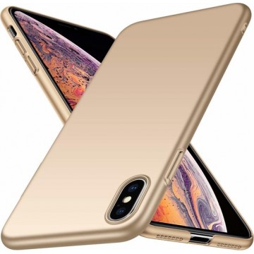 iPhone X / Xs  ultra thin case - goud