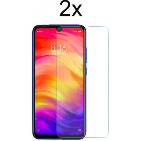 Xiaomi Redmi 7 Screenprotector Glas - 2x Tempered Glass Screen Protector