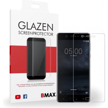BMAX Glazen Screenprotector Nokia 5 / Beschermglas / Tempered Glass / Glasplaatje