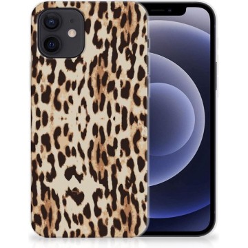 TPU Silicone Hoesje iPhone 12 | 12 Pro (6.1") Telefoonhoesje Leopard
