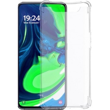 Samsung Galaxy A80 Hoesje Shock Proof Hoes Siliconen Case TPU Cover