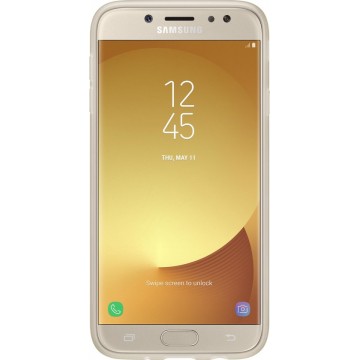 Samsung jelly cover - goud - voor Samsung Galaxy J7 2017