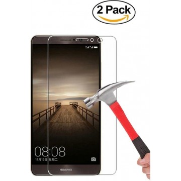 2 Stuks Pack Huawei Mate 9 Tempered Glass Screen protector 2.5D 9H 0.26mm
