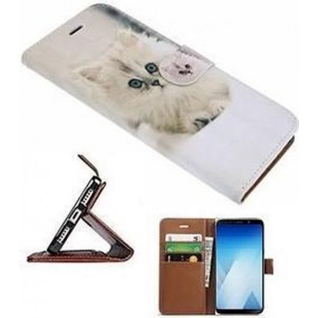 Samsung A5 2018 Hoesje Wallet Case Poes