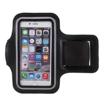 Sport armband voor iPhone SE (2020) / 7 / 8 / 6s / 6 - zwart