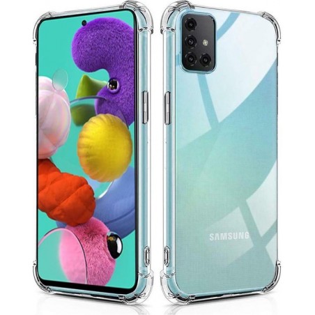 EmpX.nl Samsung Galaxy A71 TPU Anti shock back cover