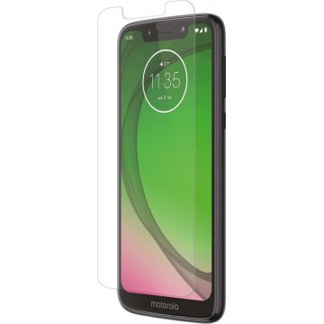 Epicmobile - Motorola Moto G7 Play Screenprotector Tempered Glass 9H - Full Cover - Clear Transparant