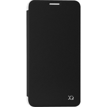 XQISIT Flap Cover Adour for Galaxy S7 black
