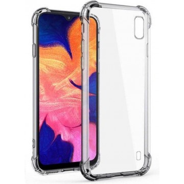 Samsung a10 hoesje shock proof case - Samsung galaxy a10 hoesje shock proof case hoes transparant