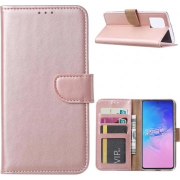 Samsung Galaxy S10 Lite 2020 - Bookcase Rose Goud - portemonee hoesje