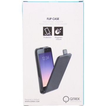 Qtrek Samsung Galaxy S7 Flip Case Black