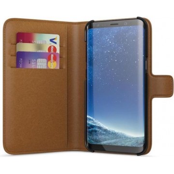 BeHello Samsung Galaxy S8+ Wallet Case Brown