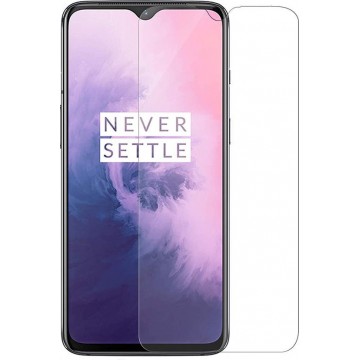Epicmobile - OnePlus 7 Screenprotector Tempered Glass - Clear Transparant