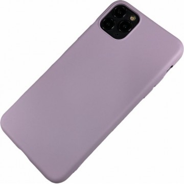Apple iPhone Xs Max - Silicone hoesje Renee paars
