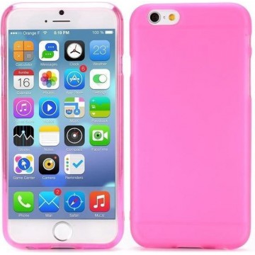 iPhone 6(S) (4.7 inch) - hoes, cover, case - TPU - Roze