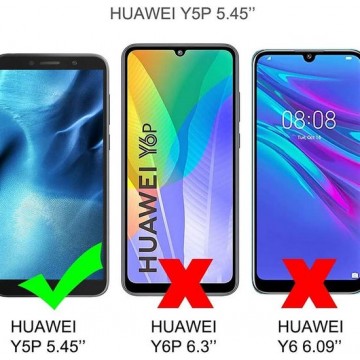 EmpX.nl Huawei Huawei Y5p TPU Transparant 360 graden hoesje