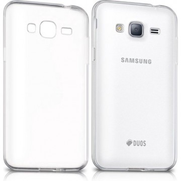 Samsung Galaxy J3 (2016) Ultra thin 0.3mm Gel silicone transparant Case hoesje