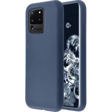 Azuri liquid silicon cover - blauw - voor Samsung Galaxy S20 Ultra