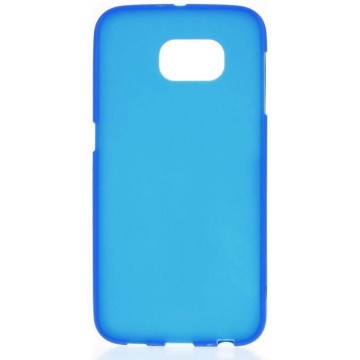 Blauw Siliconenhoesje Samsung Galaxy S6 G9200