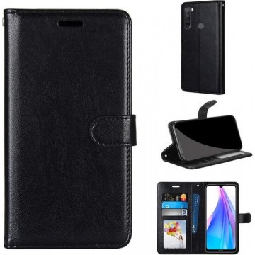 Xiaomi Redmi Note 8T hoesje book case zwart