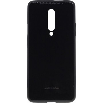 Shop4 - OnePlus 7 Hoesje - Harde Back Case Zwart
