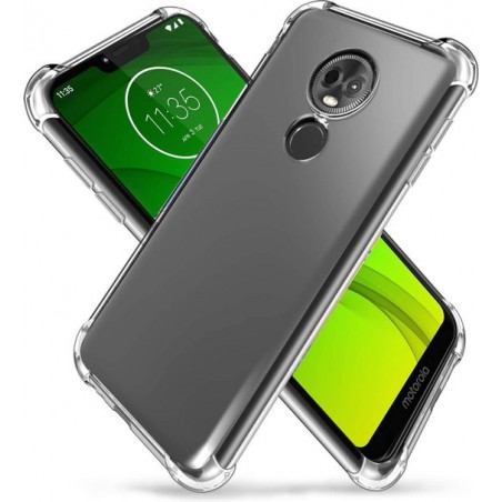 Shockproof Soft TPU hoesje Silicone Case Motorola Moto G7 Play