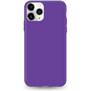 Huawei P30 Pro siliconen hoesje - Paars - shock proof hoes case cover - Telefoonhoesje met leuke kleur - LunaLux