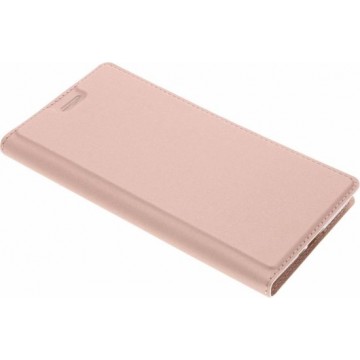 Dux Ducis Slim Softcase Booktype Sony Xperia XZ2 hoesje - Rosé goud
