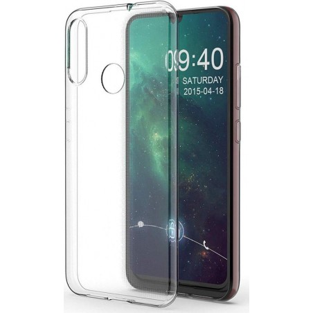 Motorola Moto E6s / E6 Plus Hoesje Dun TPU Transparant