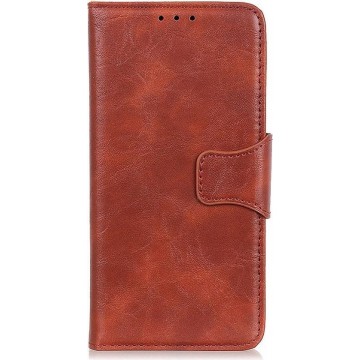 Shop4 - Samsung Galaxy A80 Hoesje - Wallet Case Cabello Bruin