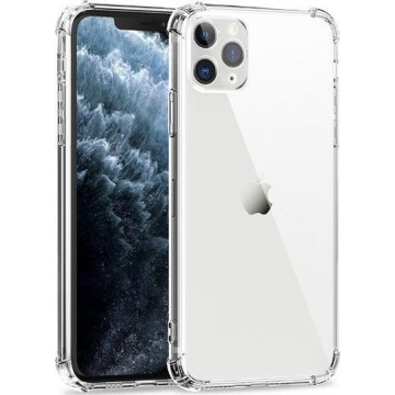 ShieldCase Shock case met camera protectie TPU iPhone 12 Mini - 5.4 inch - transparant