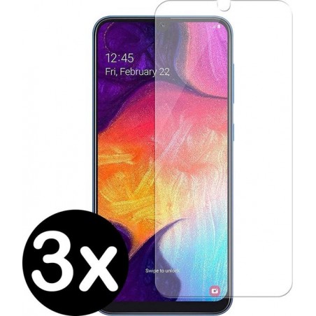 Samsung Galaxy A20e Screenprotector Glas Tempered Glass Cover - 3 PACK