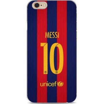 Messi shirt telefoonhoesje iPhone X / Xs softcase