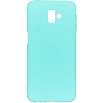 Color Backcover Samsung Galaxy J6 Plus hoesje - Mintgroen