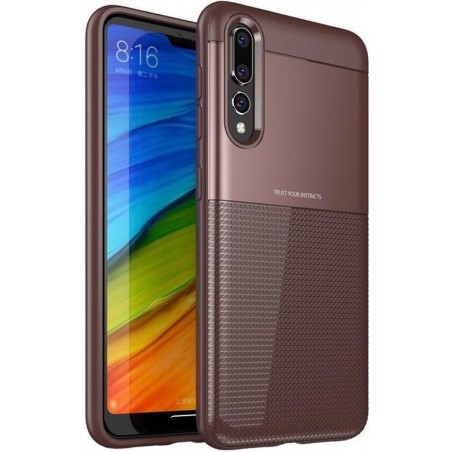 Huawei P20 Pro Schild TPU Hoesje Rood