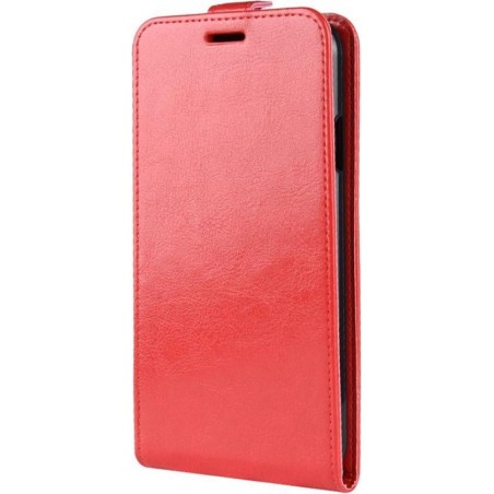 Shop4 - iPhone Xs Max Hoesje - Flip Case Cabello Rood