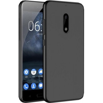 Nokia 8 Zwart TPU siliconen case telefoonhoesje